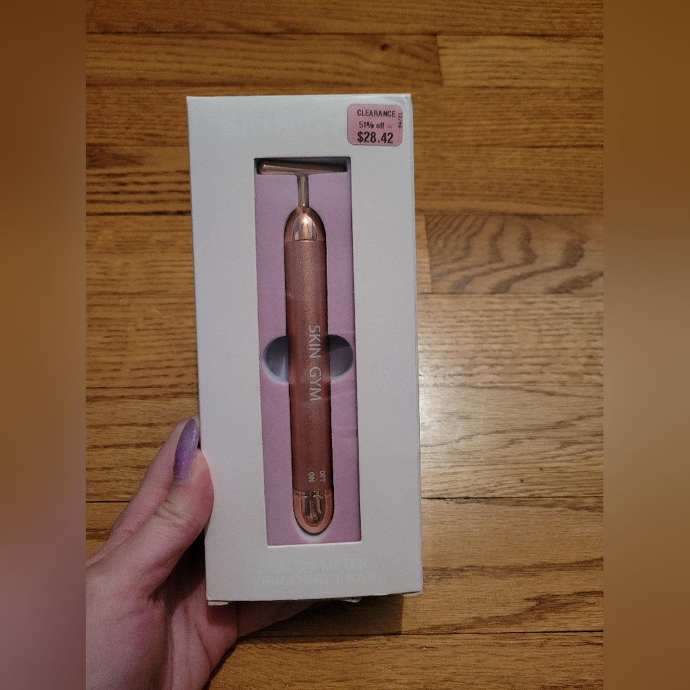 Skin Gym Beauty Lifter Vibrating T-Bar - Picture 3 of 6